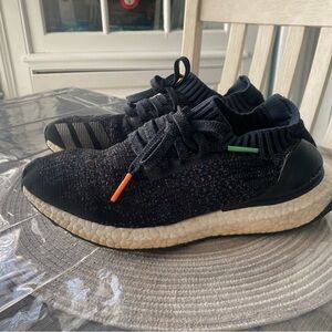 Adidas Womens UltraBoost Uncaged BA9796 Black Running Shoes Sneakers Size 7 1/2